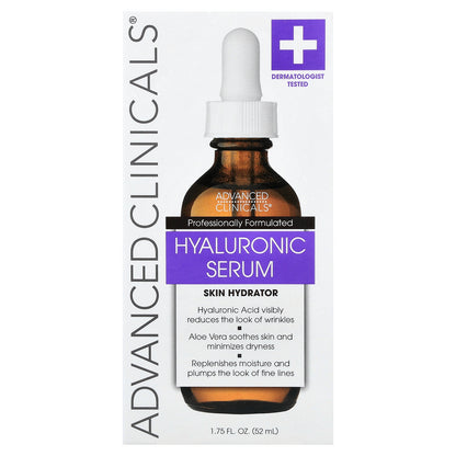 Advanced Clinicals, Hyaluronic Serum, 1.75 fl oz (52 ml)
