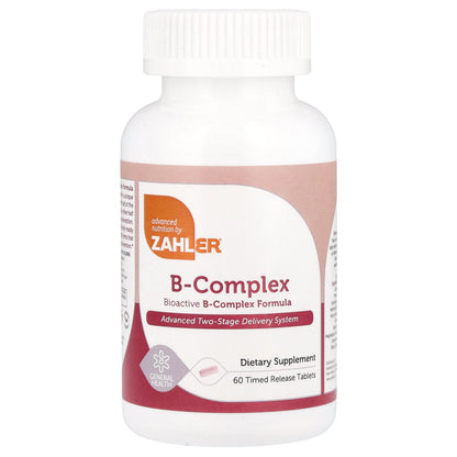 Zahler, B-Complex, 60 Timed Release Tablets