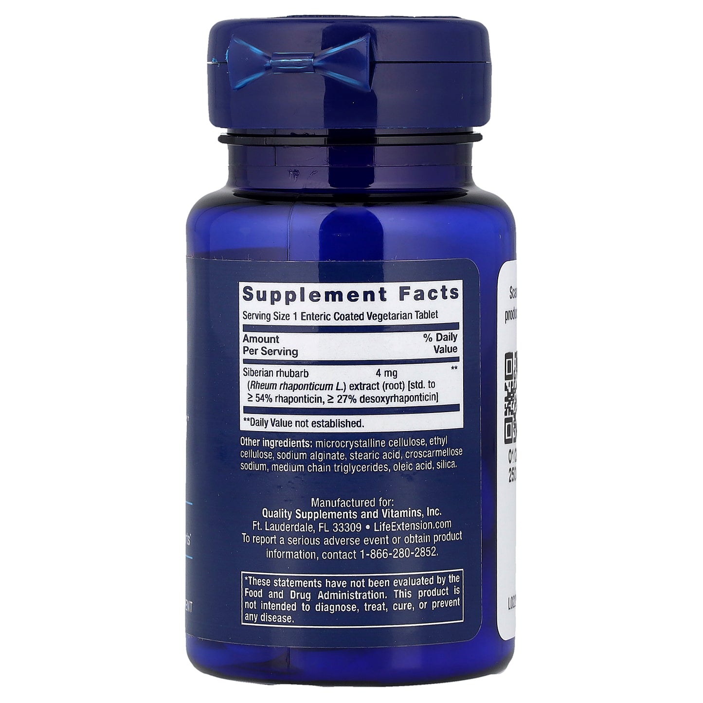 Life Extension, Women's Health, Menopause Relief, 30 Enteric Coated Vegetarian Tablets