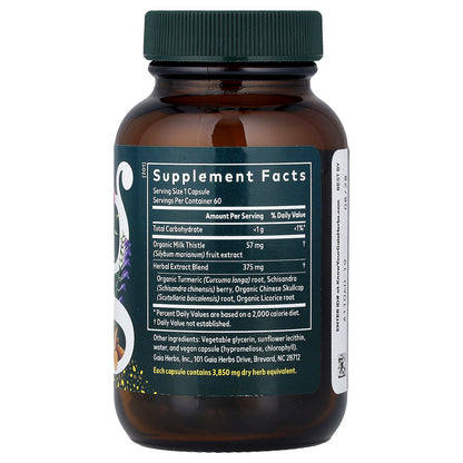 Gaia Herbs, Liver Health, 60 Liquid Phyto-Caps®