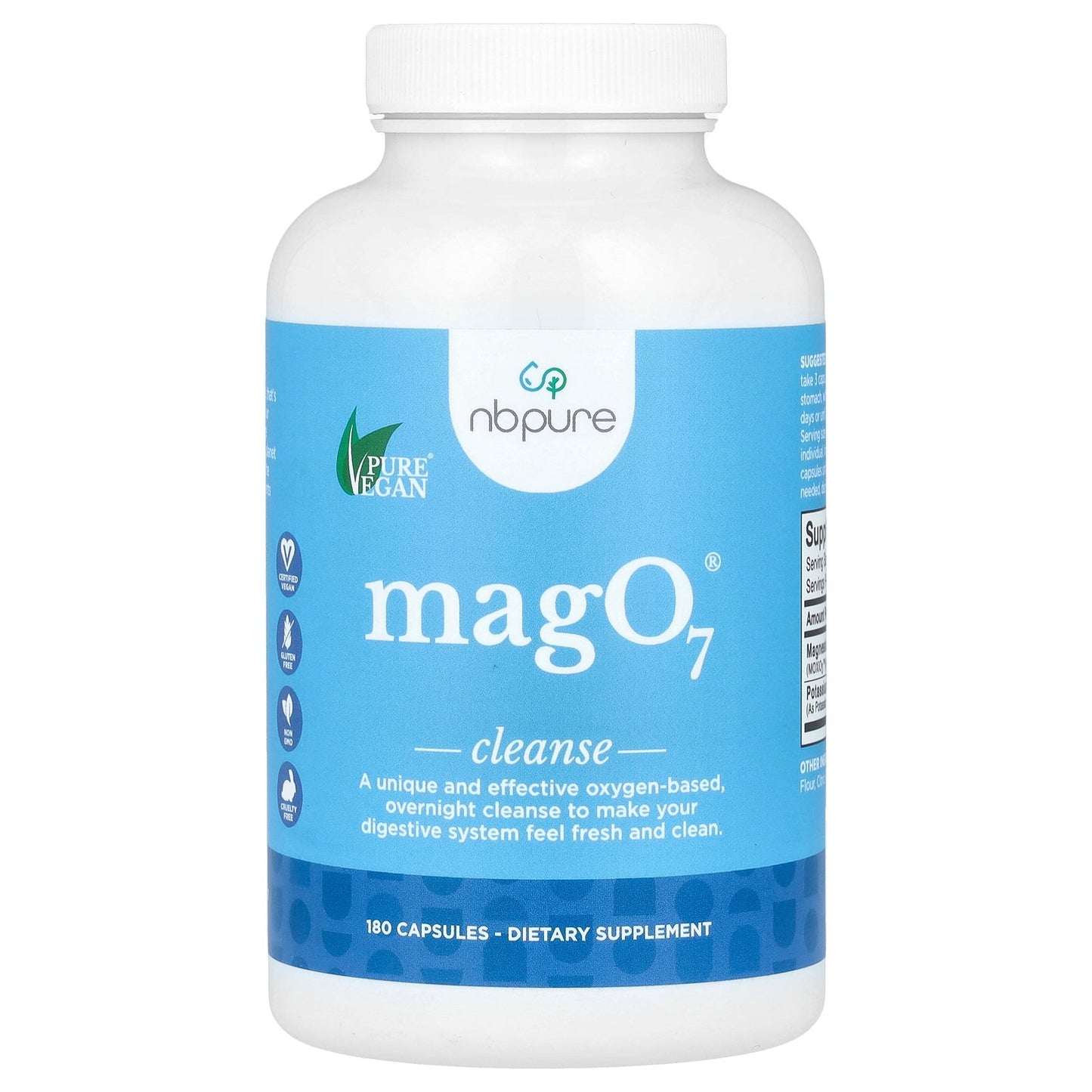 NB Pure, MagO7®, Cleanse, 180 Capsules