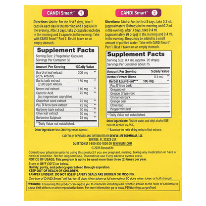 Renew Life, CandiSmart™, 15-Day Program, 2 Count