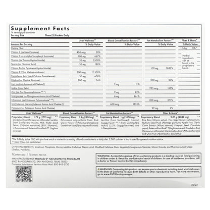 Michael's Health, Ultimate Detox & Cleanse, 42 Individual Packets