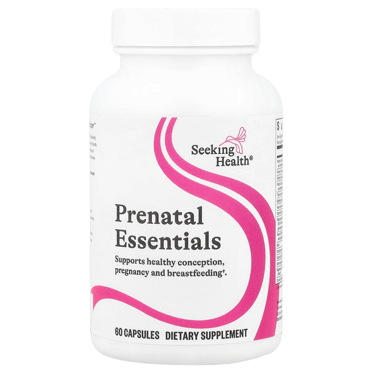Seeking Health, Prenatal Essentials, 60 Capsules