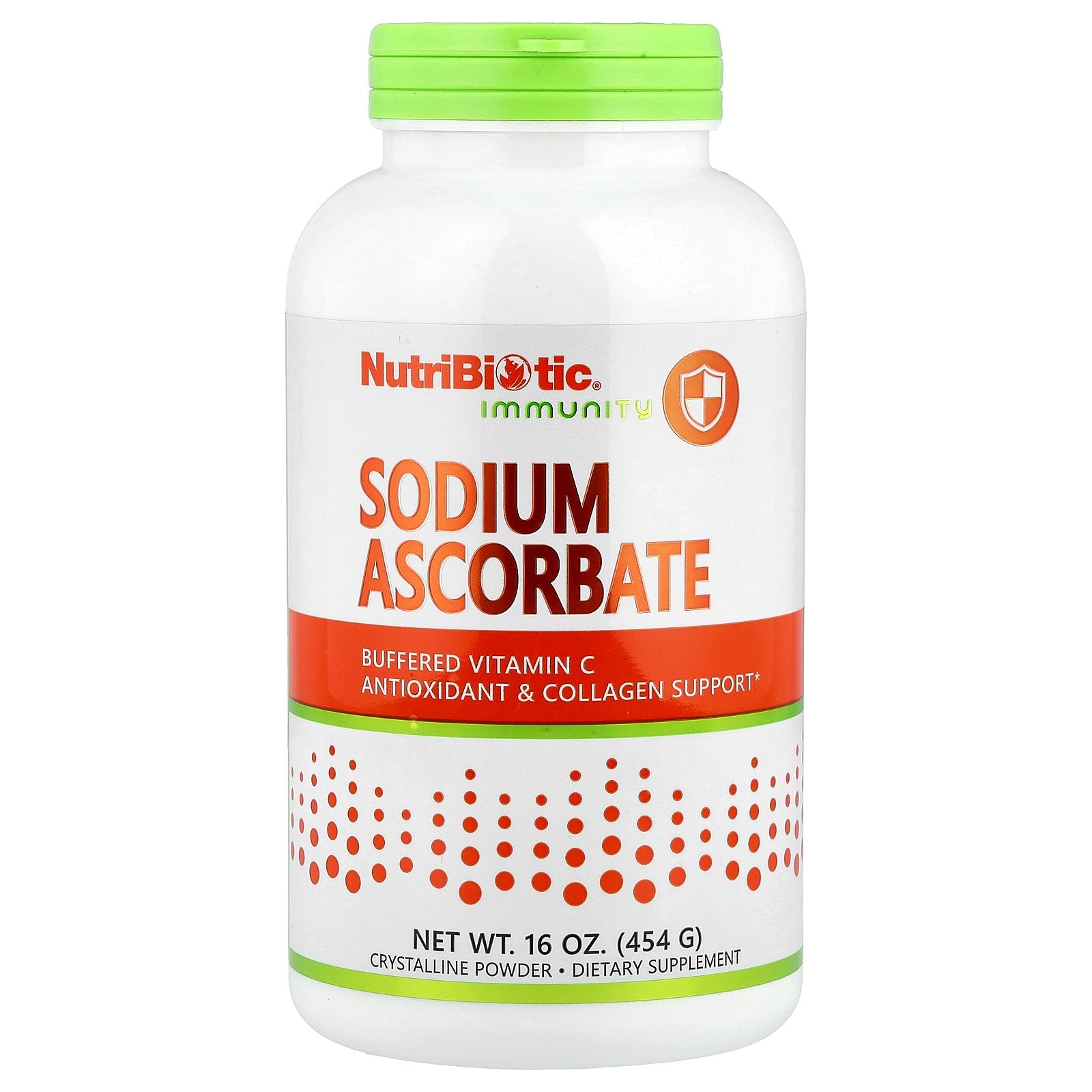 NutriBiotic, Immunity, Sodium Ascorbate, Crystalline Powder, 16 oz (454 g)