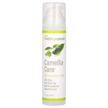 Mild By Nature, Camellia Care, EGCG Green Tea Skin Cream, 1.7 fl oz (50 ml)