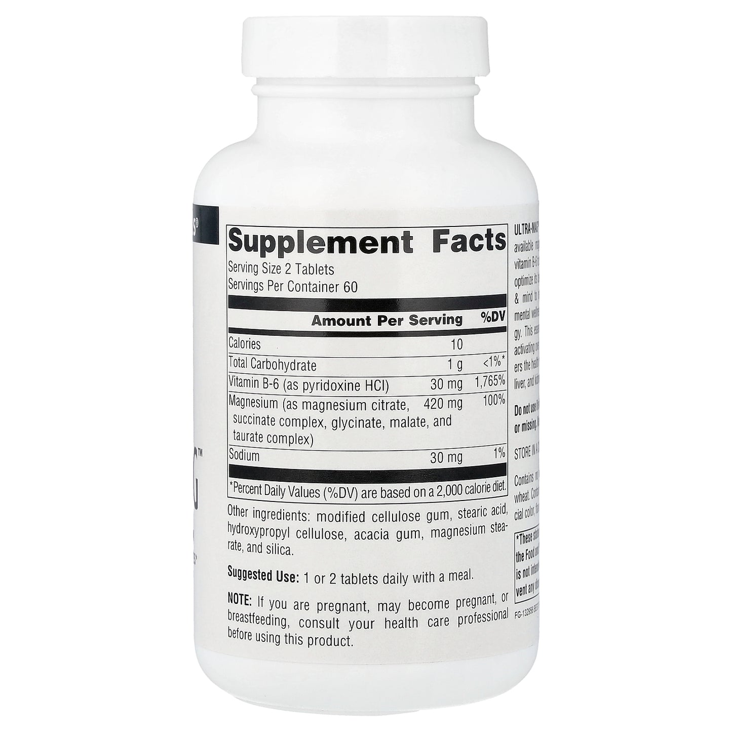 Source Naturals, Ultra-Mag™, 120 Tablets