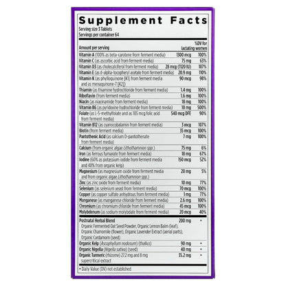 New Chapter, Perfect Postnatal™ Multivitamin, 192 Vegetarian Tablets