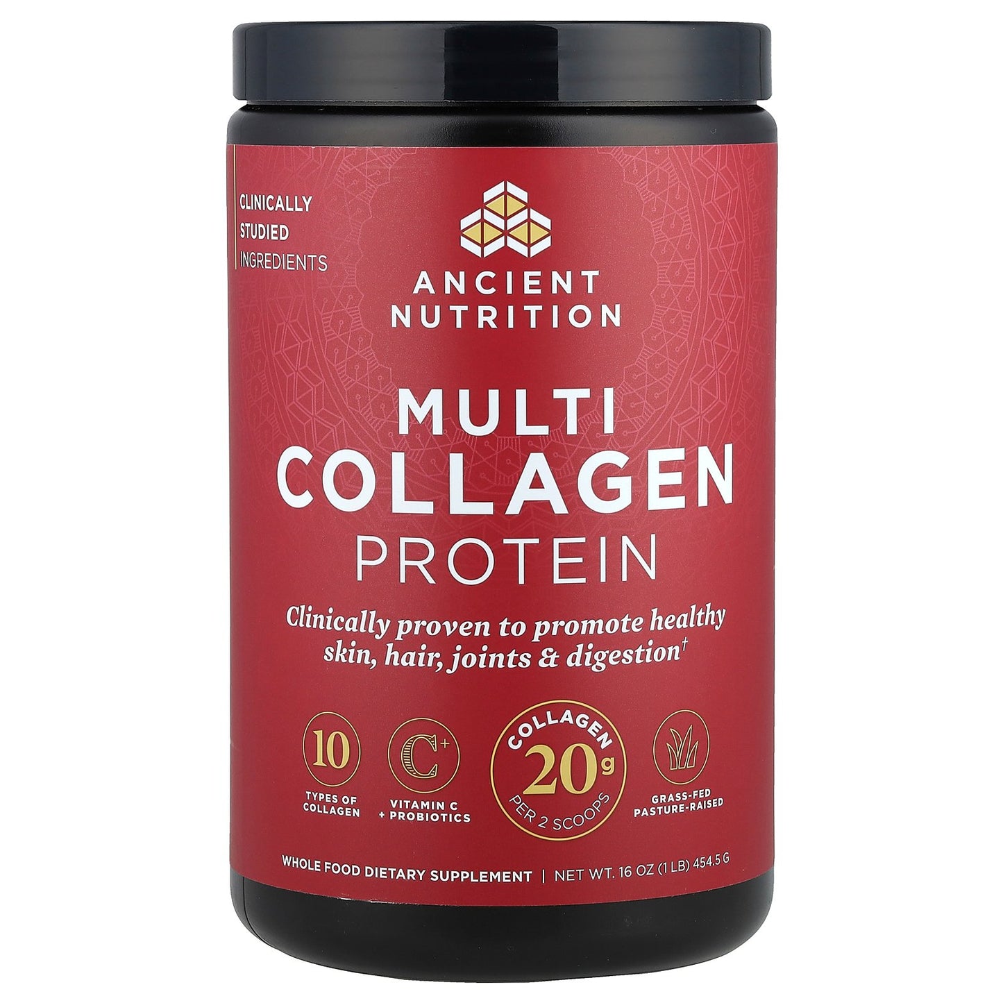 Ancient Nutrition, Multi Collagen Protein, 16 oz (454.5 g)