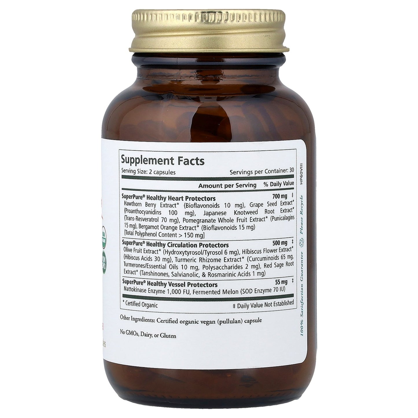 Pure Synergy, Heart Protector®, 60 Capsules