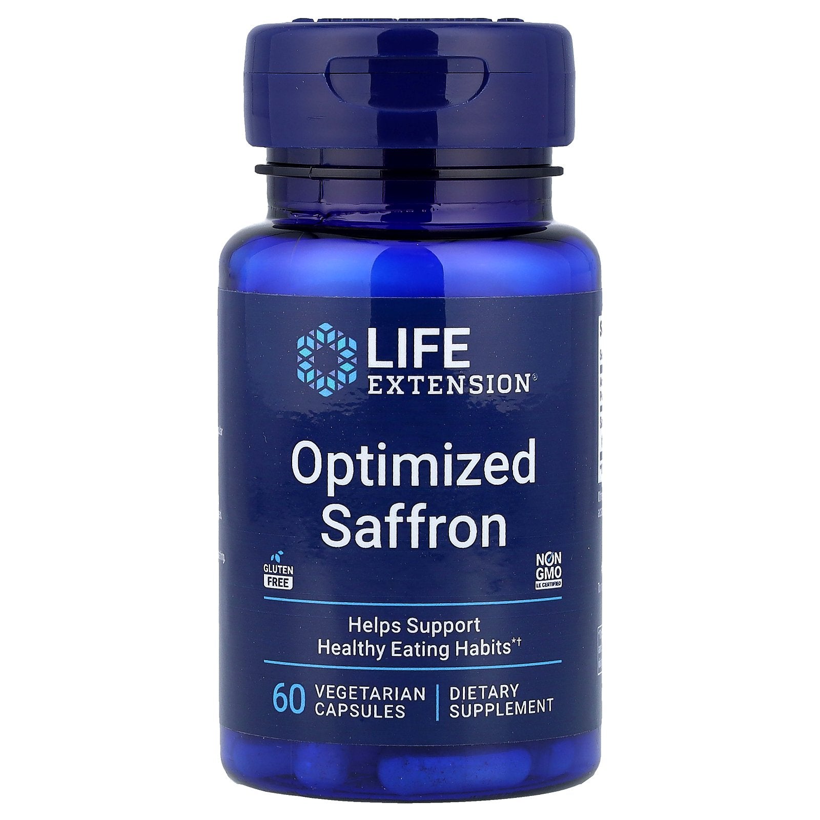 Life Extension, Optimized Saffron, 60 Vegetarian Capsules (78 mg per Capsule)