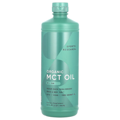 Sports Research, Organic MCT Oil, 32 fl oz (946 ml)