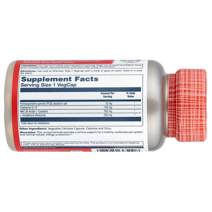 Solaray, PQQ CoQ-10 with NAC & Glutathione, 30 VegCaps