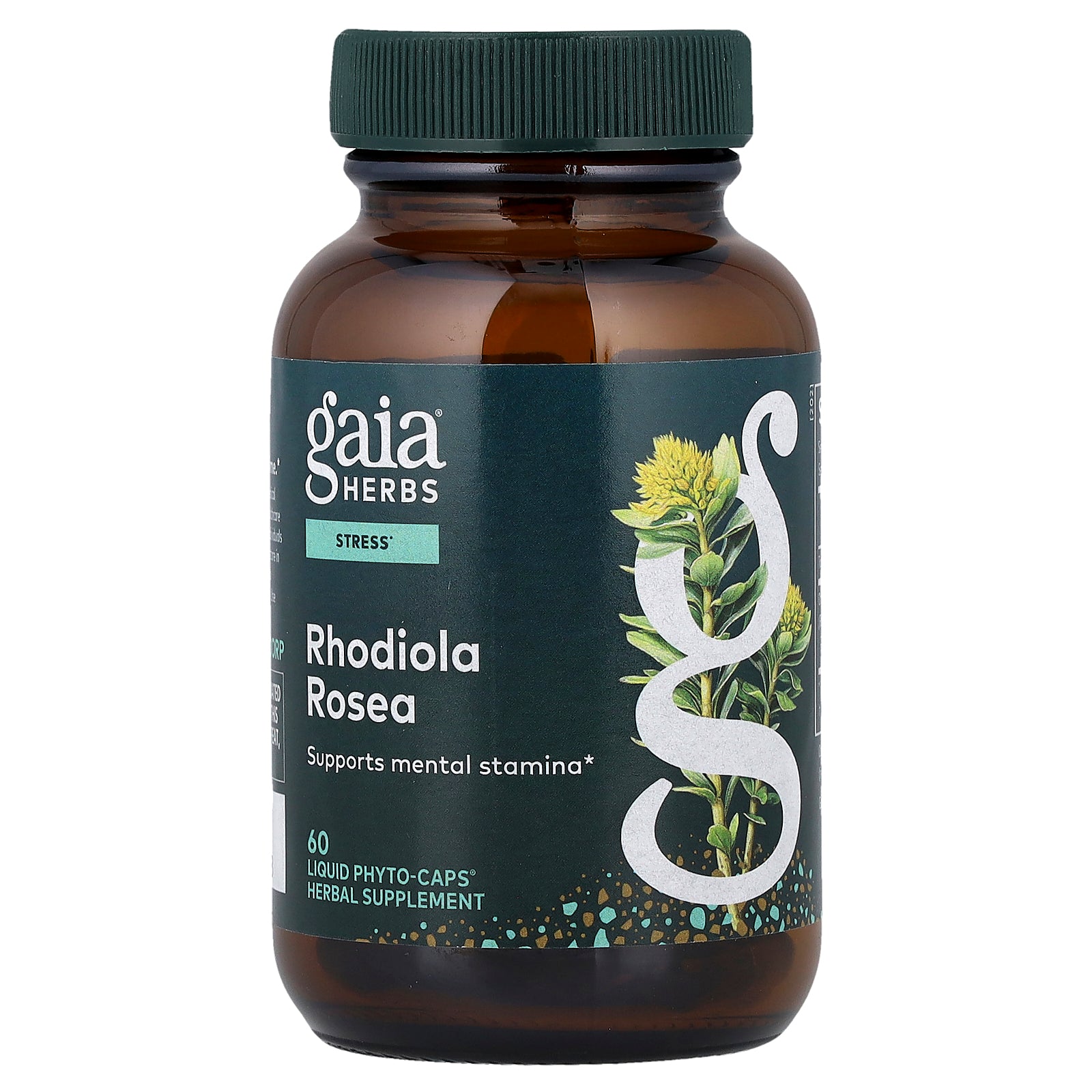 Gaia Herbs, Rhodiola Rosea, 60 Liquid Phyto-Caps®