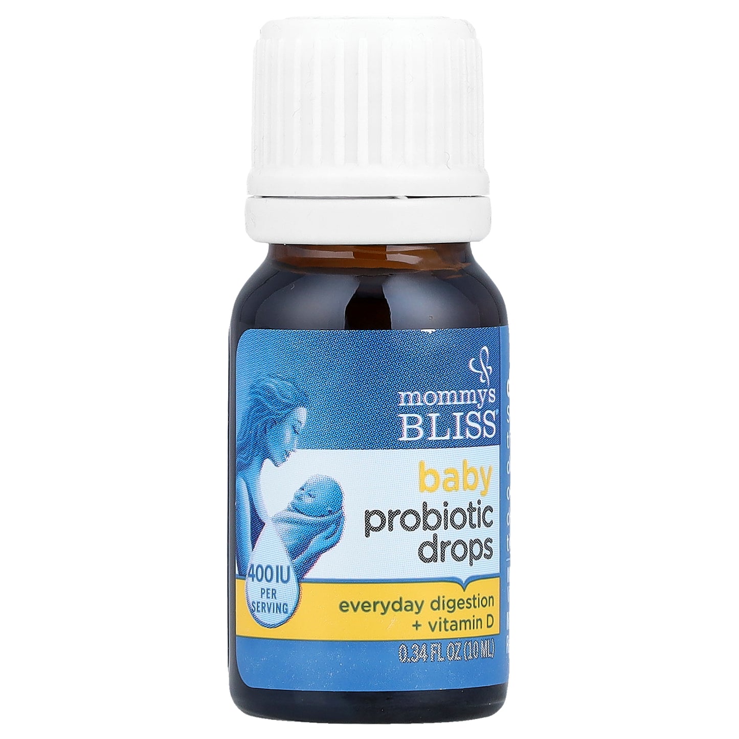 Mommy's Bliss, Baby Probiotic Drops + Vitamin D, Newborn+, 0.34 fl oz (10 ml)