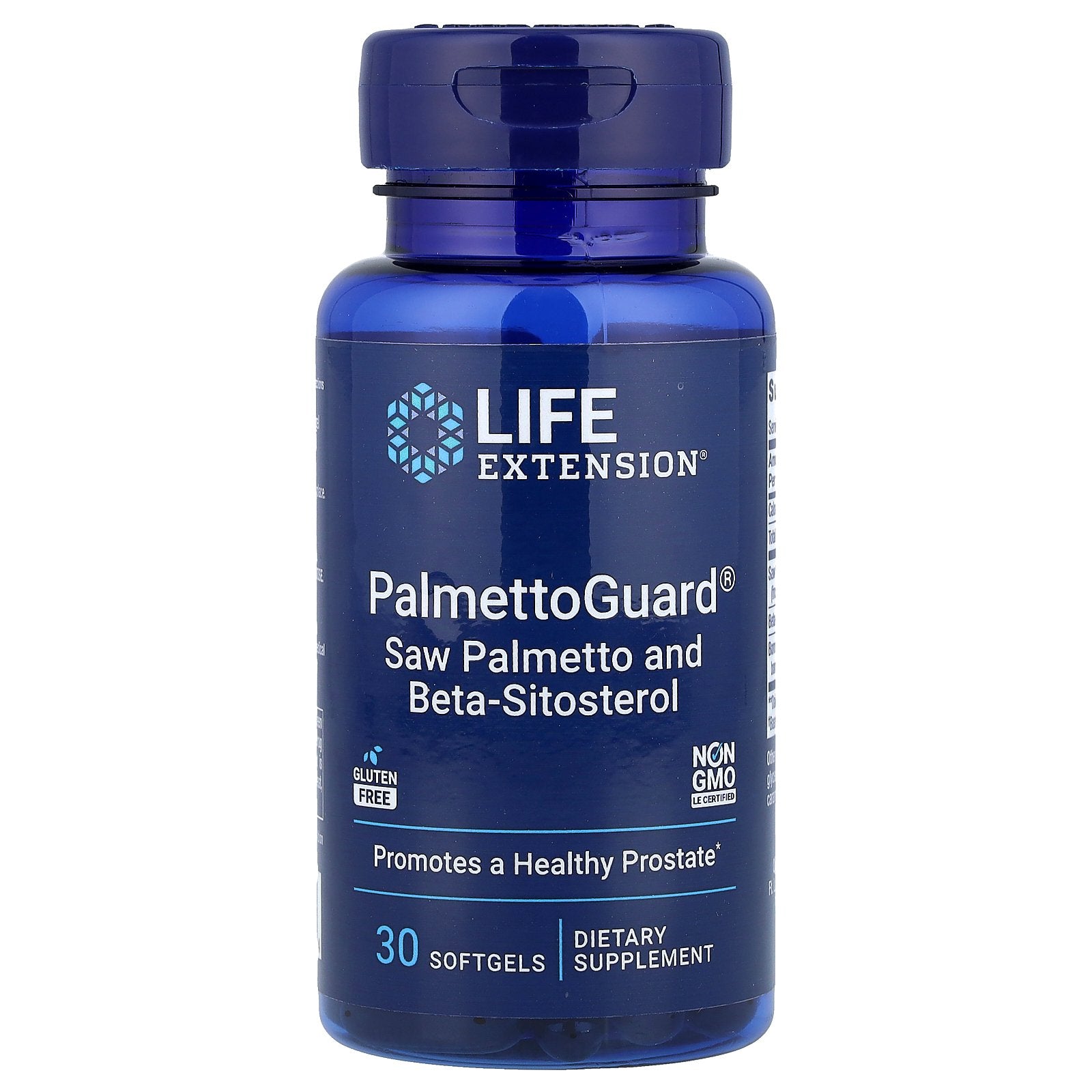 Life Extension, PalmettoGuard®, Saw Palmetto and Beta-Sitosterol, 30 Softgels