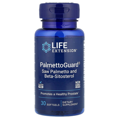 Life Extension, PalmettoGuard®, Saw Palmetto and Beta-Sitosterol, 30 Softgels