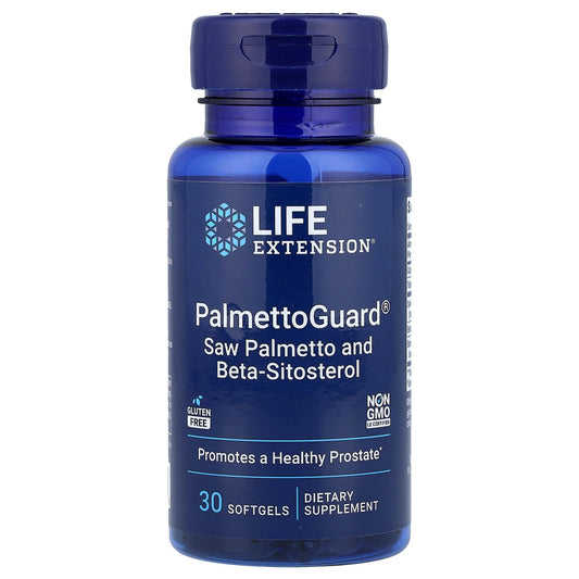 Life Extension, PalmettoGuard®, Saw Palmetto and Beta-Sitosterol, 30 Softgels
