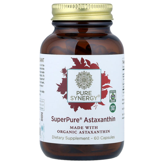Pure Synergy, SuperPure® Astaxanthin, 60 Capsules