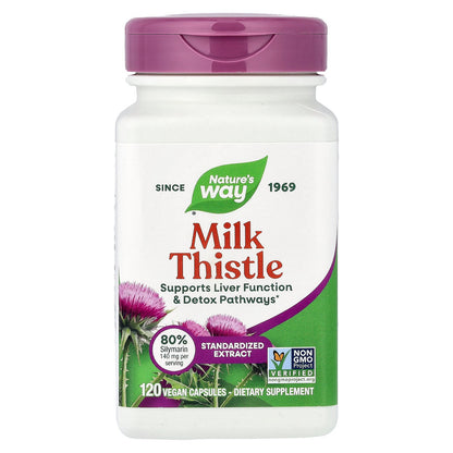 Nature's Way, Milk Thistle, 120 Vegan Capsules