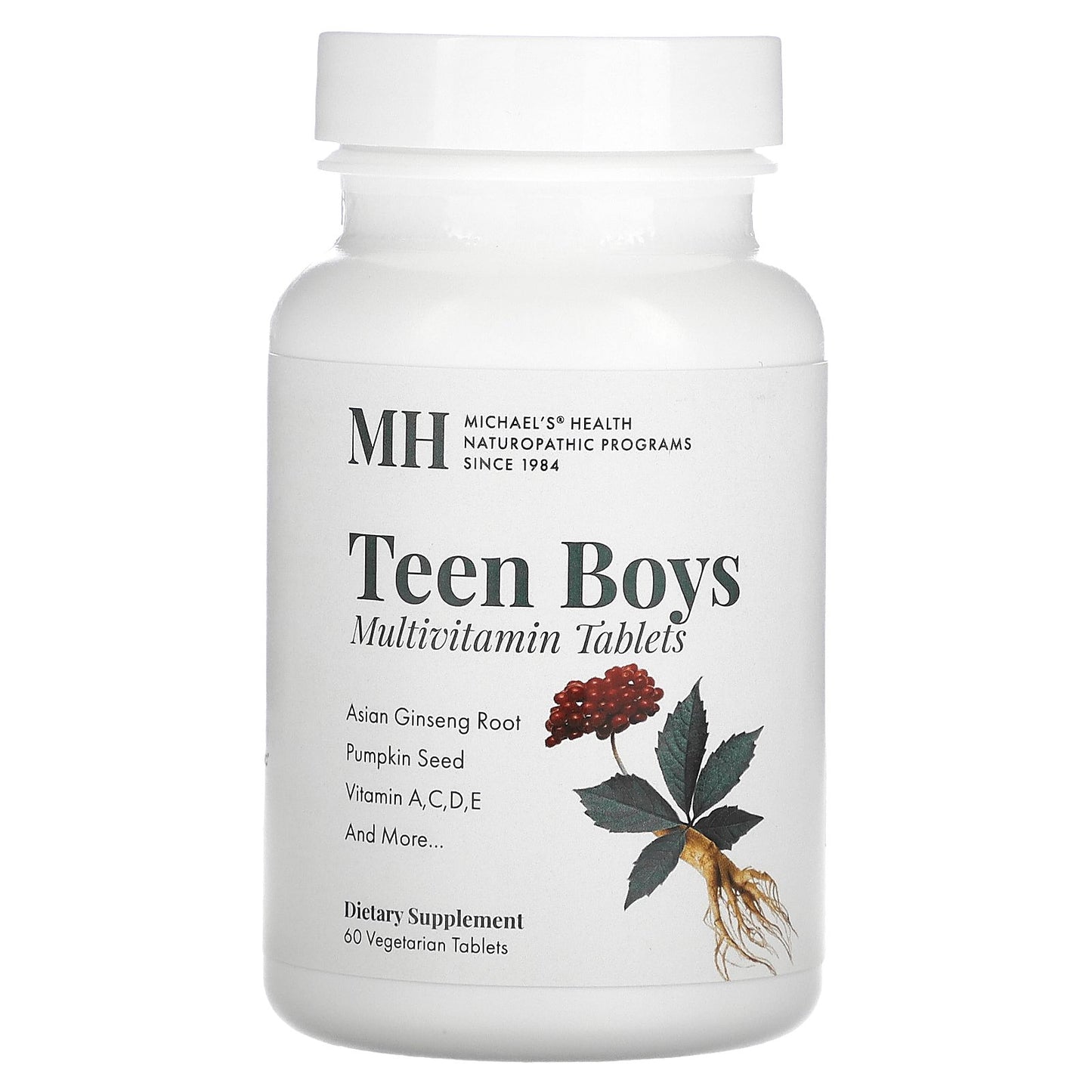 Michael's Health, Teen Boys Multivitamin, 60 Vegetarian Tablets