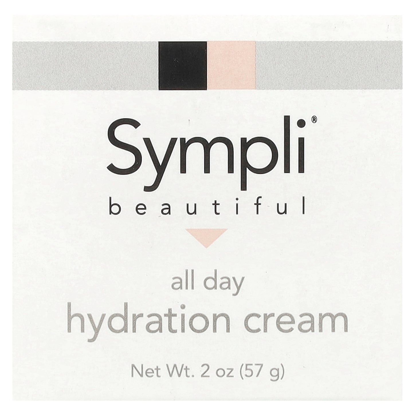 Sympli Beautiful, All Day Hydration Cream, 2 oz (57 g)