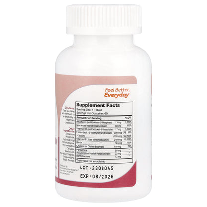 Zahler, B-Complex, 60 Timed Release Tablets