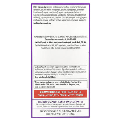 New Chapter, One Daily Every Man's™ Multivitamin, 96 Vegetarian Tablets