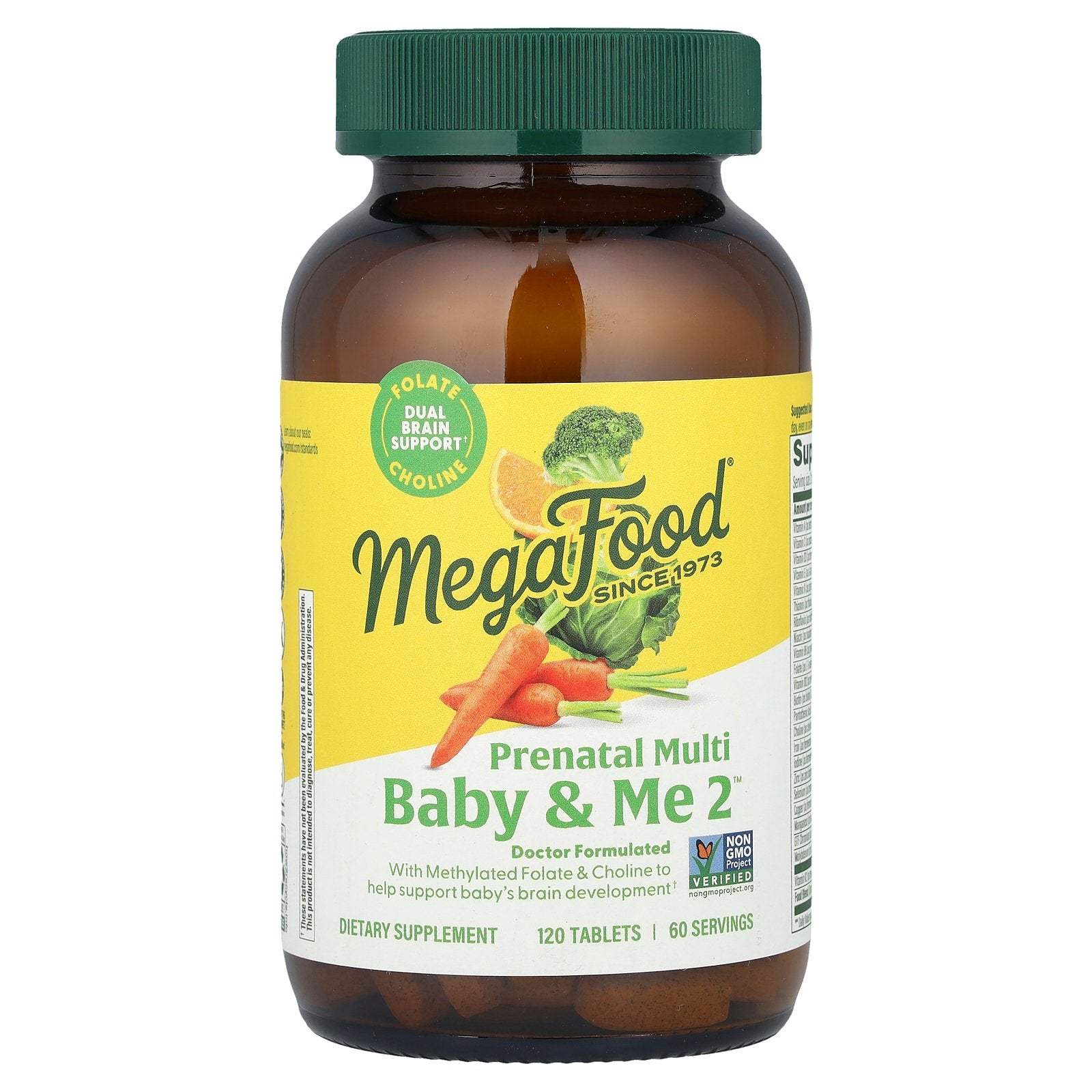 MegaFood, Baby & Me 2™, Prenatal Multi, 120 Tablets