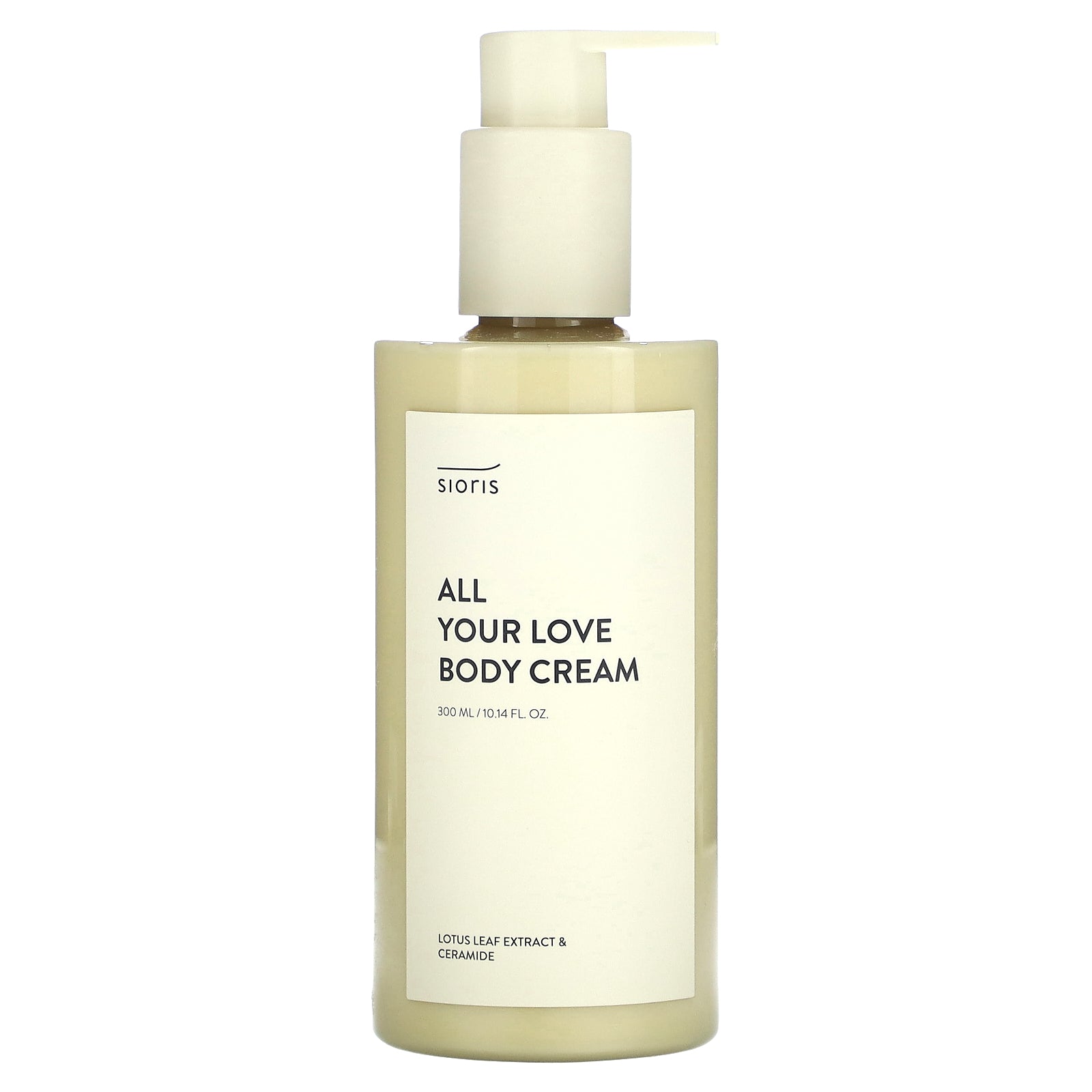 Sioris, All Your Love Body Cream, 10.14 fl oz (300 ml)