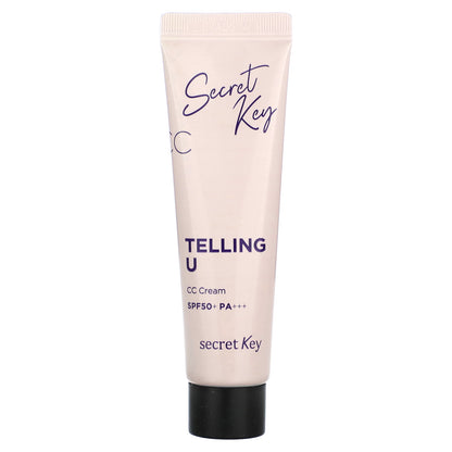 Secret Key, Telling U, CC Cream, SPF 50+, PA+++, 1.01 fl oz (30 ml)