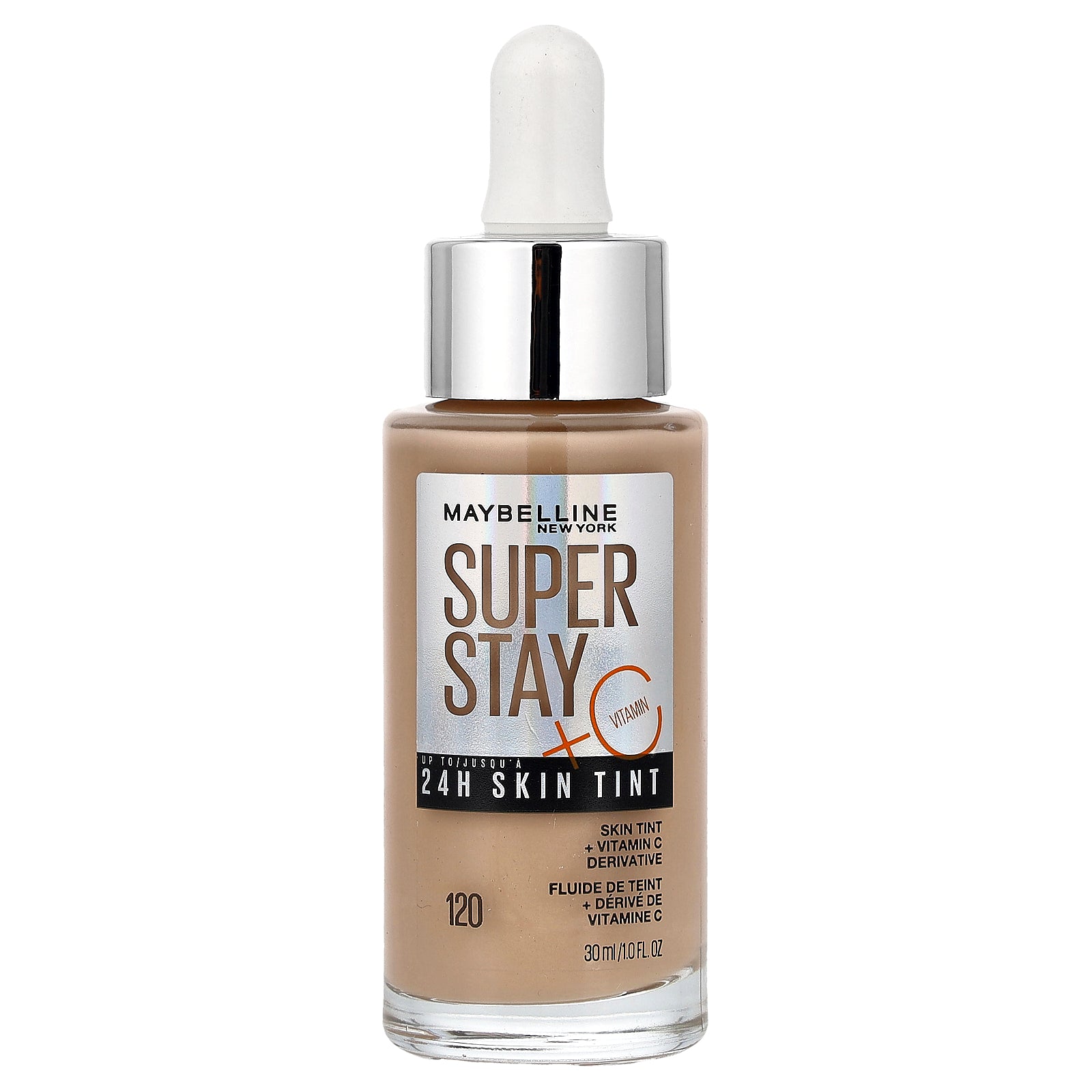 Maybelline, Super Stay, 24H Skin Tint, 120, 1 fl oz (30 ml)