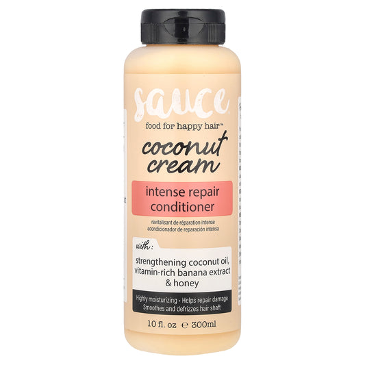 Sauce Beauty, Intense Repair Conditioner, Coconut Cream , 10 fl oz (300 ml)