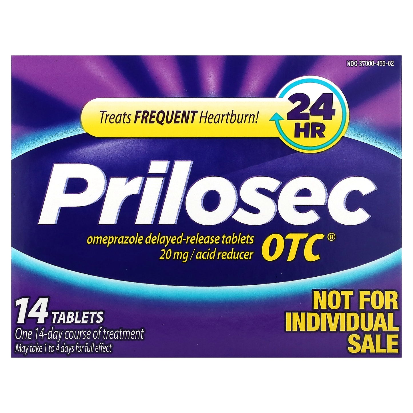 Prilosec, OTC, 20 mg, 42 Tablets