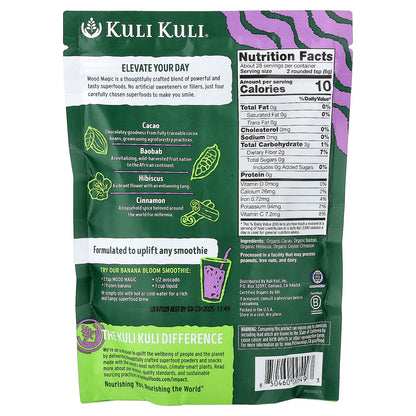 Kuli Kuli, Mood Magic, Organic Uplifting Superfood Powder, 6 oz (170 g)