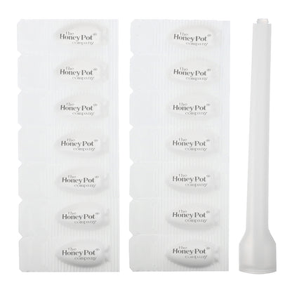 The Honey Pot Company, Boric Acid & Herbs, Suppositories + Applicator, 290 mg , 14 Ovules, 1 Applicator