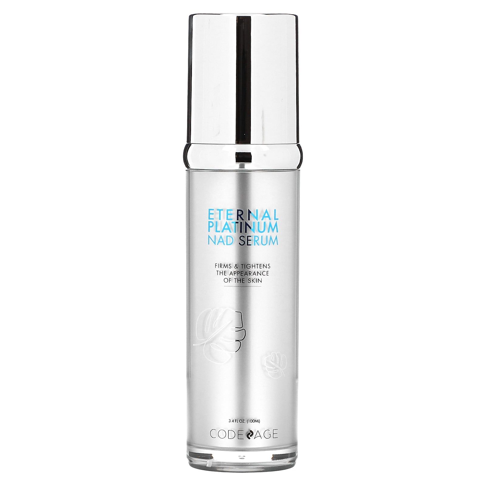 Codeage, Eternal Platinum NAD Serum, 3.4 fl oz (100 ml)