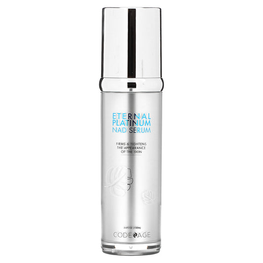 Codeage, Eternal Platinum NAD Serum, 3.4 fl oz (100 ml)