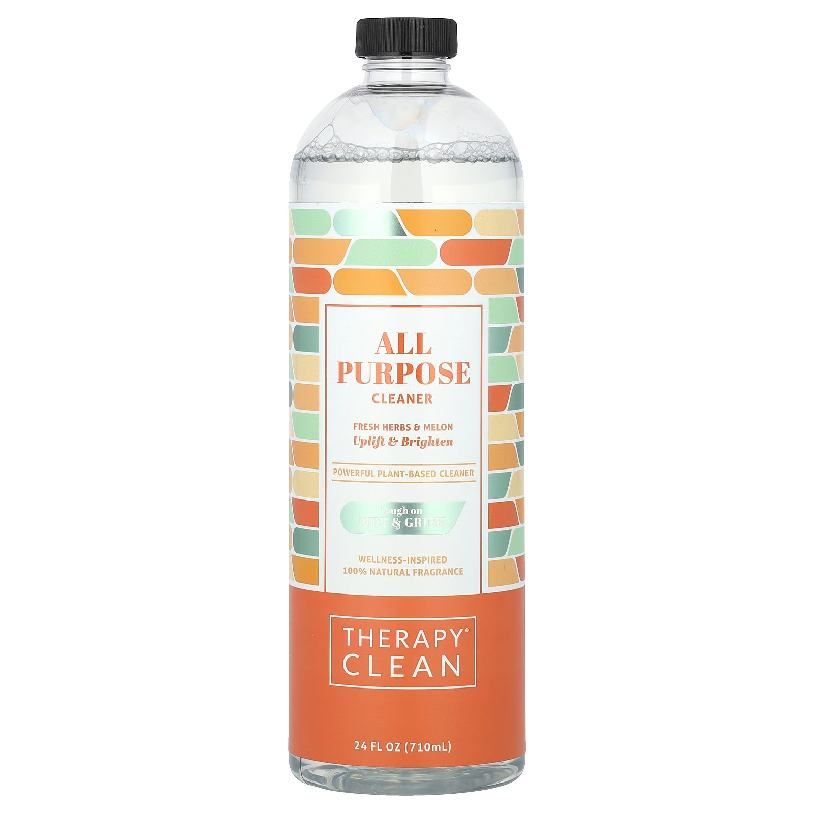 Therapy Clean, All Purpose Cleaner, Fresh Herbs & Melon, 24 fl oz (710 ml)