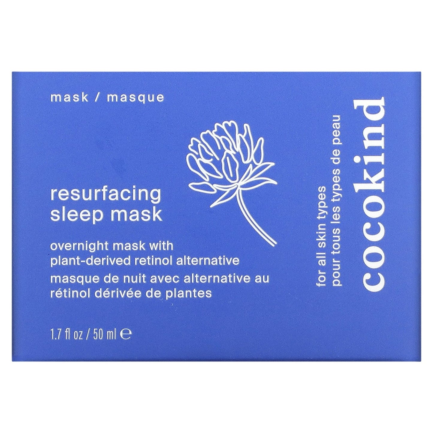 Cocokind, Resurfacing Sleep Mask, 1.7 fl oz (50 ml)