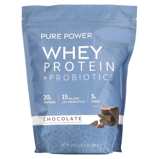 Dr. Mercola, Pure Power, Whey Protein + Probiotics, 1 lb 15 oz (880 g)