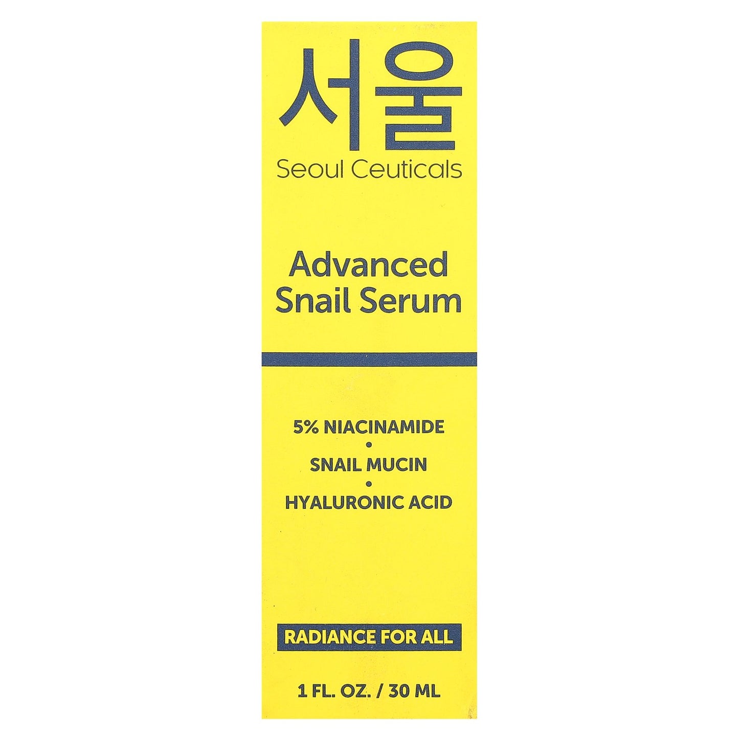 SeoulCeuticals, Advanced Snail Serum, 1 fl oz (30 ml)