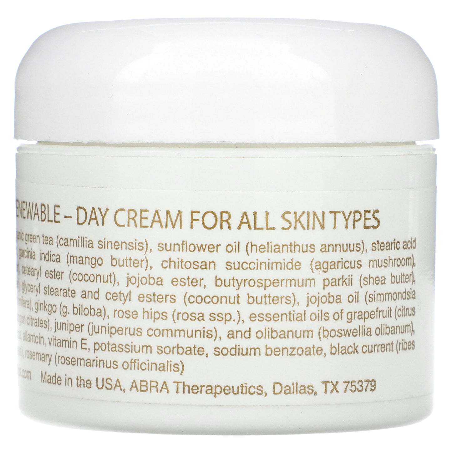 Abra Therapeutics, Daytime Defense Cream, 2 oz (56 g)