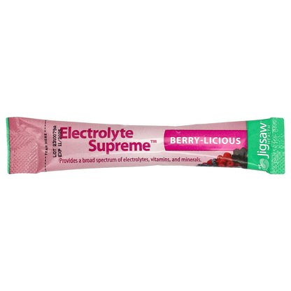 Jigsaw Health, Electrolyte Supreme™, Berry-Licious, 60 Packets, 5.4 g Each