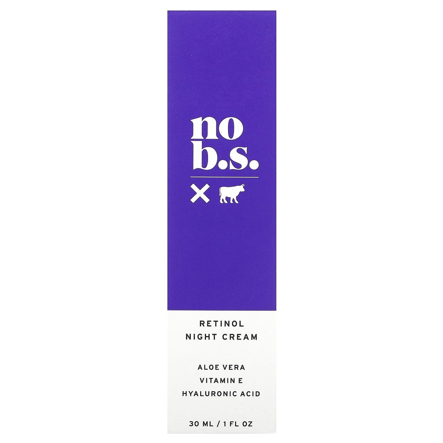 No BS Skincare, Retinol Night Cream, 1 fl oz (30 ml)