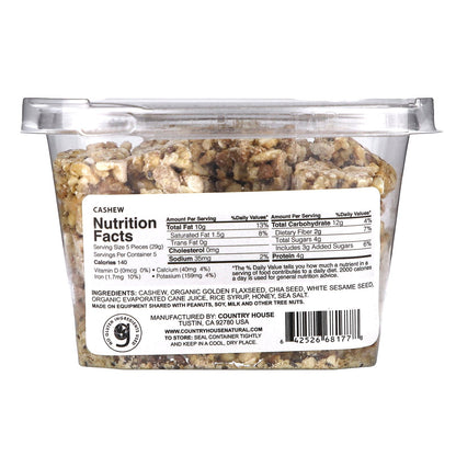 Country House, Cashew, Chia + Flaxseed , 7 oz (198 g)