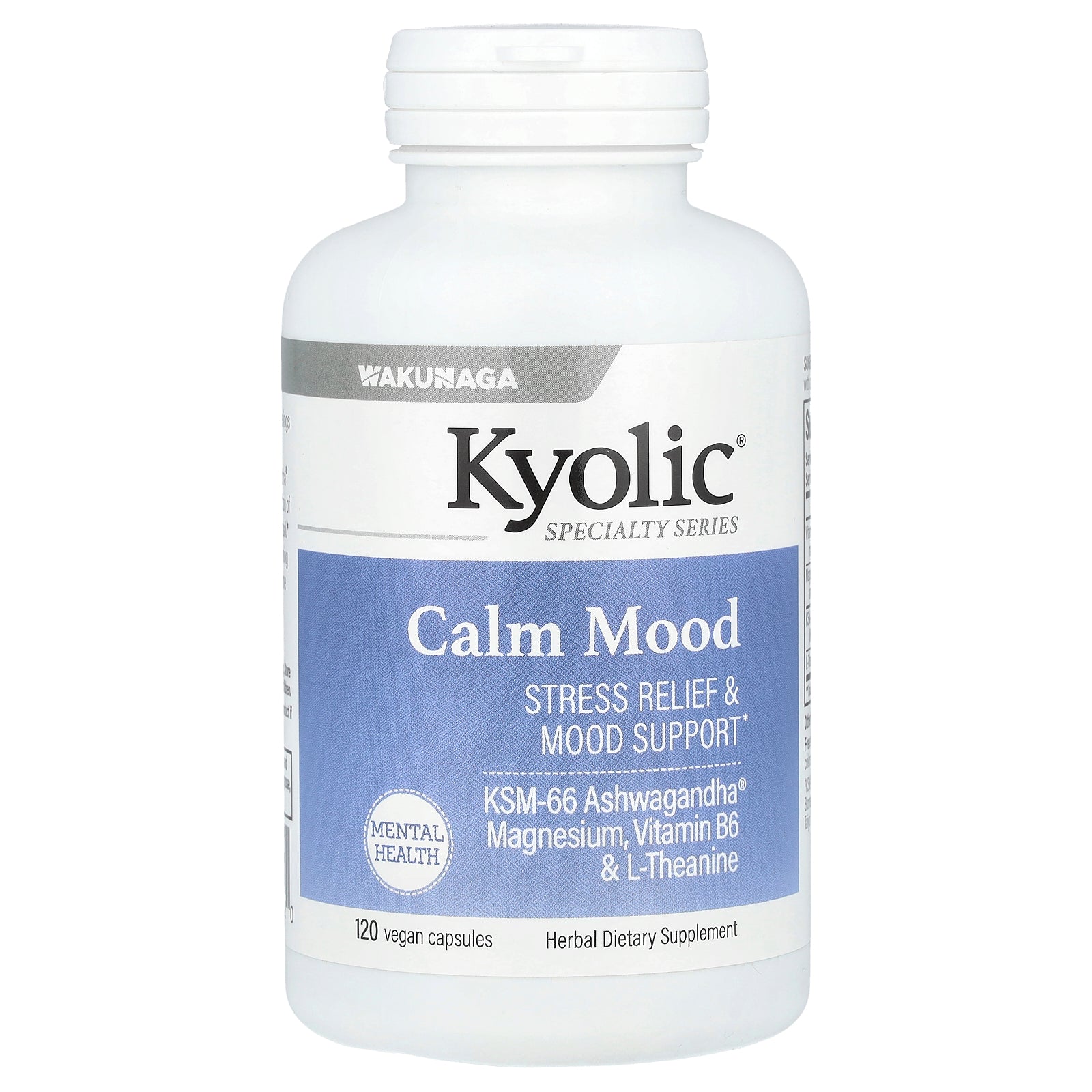 Kyolic, Specialty Series, Calm Mood, 120 Vegan Capsules