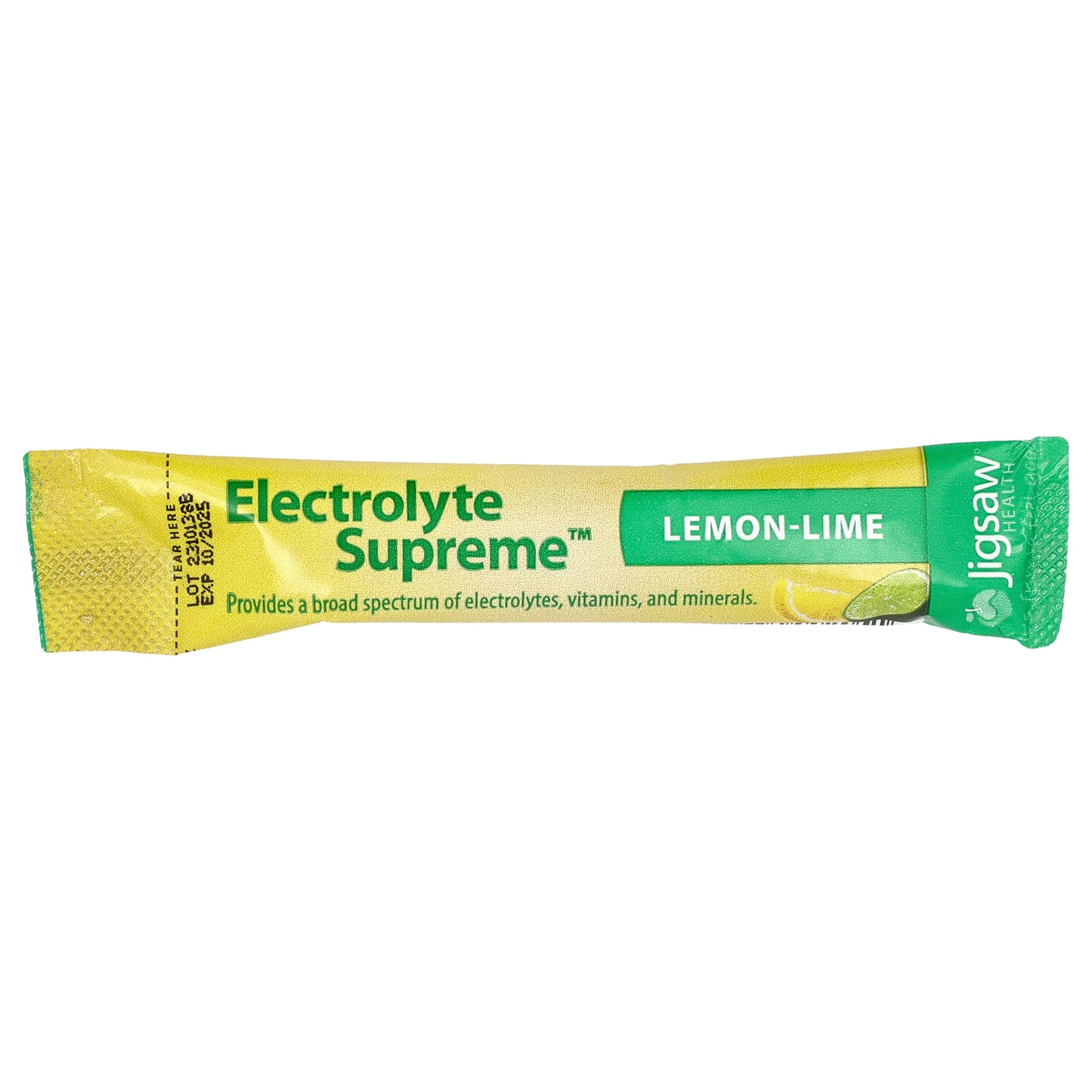 Jigsaw Health, Electrolyte Supreme™, Lemon-Lime, 60 Packets, 5.9 g Each