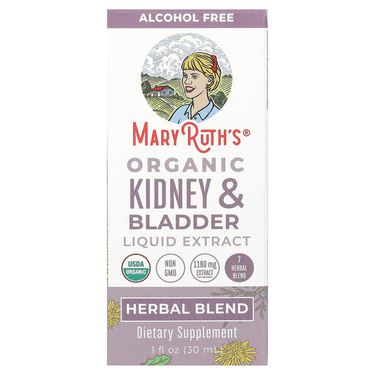 MaryRuth's, Organic Kidney & Bladder Liquid Extract, Alcohol Free, 1 fl oz (30 ml)