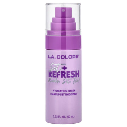 L.A. Colors, Set + Refresh, Makeup Setting Spray, CSS339 Hydrating, 2.03 fl oz (60 ml)